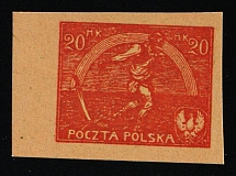 1921-22 20mk Second Polish Republic (Essay)