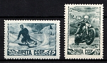1948 Sport in the USSR, Soviet Union, USSR, Russia (Zv. 1158 - 1159, Full Set, MNH)