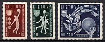 1939 Lithuania (Mi. 429 - 431, Full Set, CV $30)