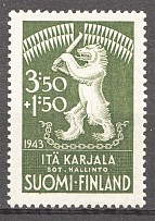 1943 Karelia Finnish Occupation (Full Set, MNH)