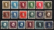 1912-14 Bosnia and Herzegovina, Austria-Hungary (Mi. 64 - 67, 69 - 81, 84, Canceled, CV $180)
