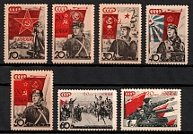 1938 20th Anniversary of the Red Army, Soviet Union, USSR, Russia (Full Set, MNH)